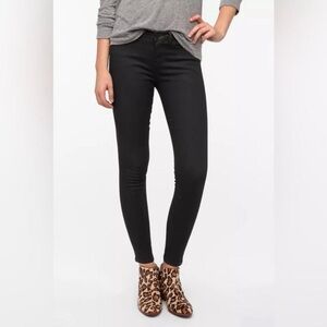 BDG black mid rise skinny twig ankle jeans